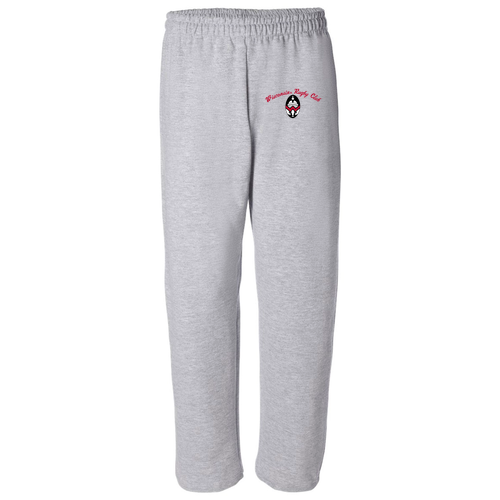 Gildan Heavy Blend Open Bottom Sweatpants -- Sport Grey
