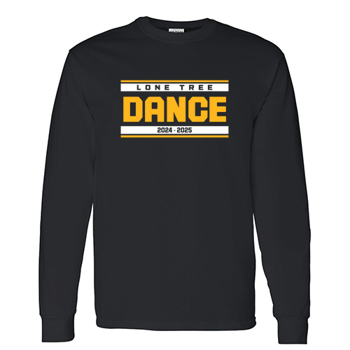 Gildan Heavy Cotton Longsleeve Basic T-Shirt -- Black