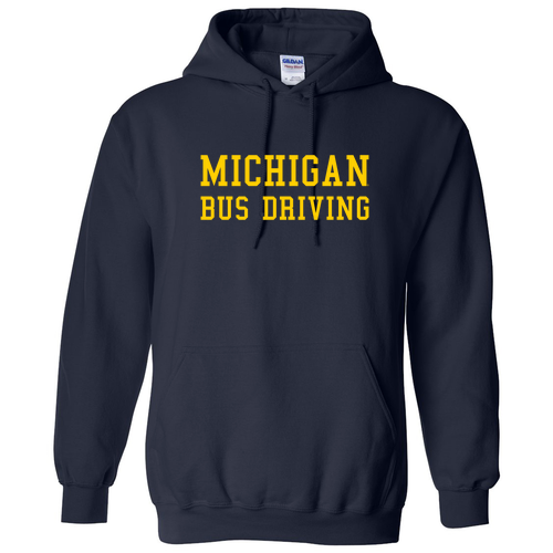 Hooded Sweatshirt -- Navy