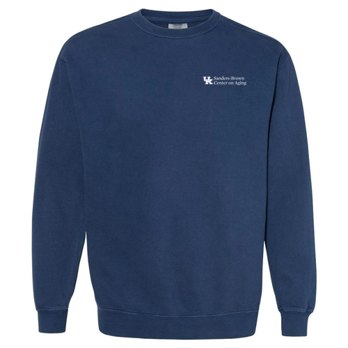 Comfort Colors Adult Crewneck Sweatshirt -- True Navy