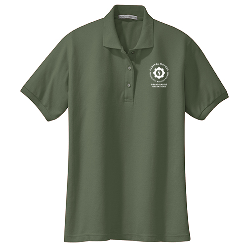 Port Authority Ladies Silk Touch Sport Shirt. -- Clover Green