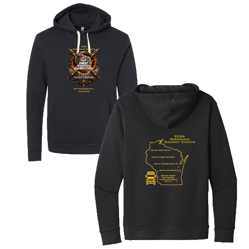 Next Level Fleece Pullover Hoodie -- Black