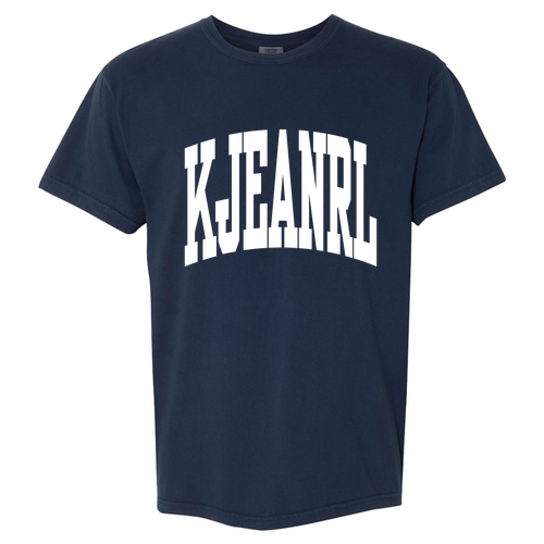 Comfort Colors Ringspun Garment Dyed T Shirt -- True Navy