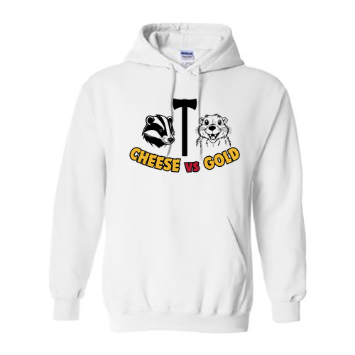 Gildan Heavy Blend Hooded Sweatshirt -- White