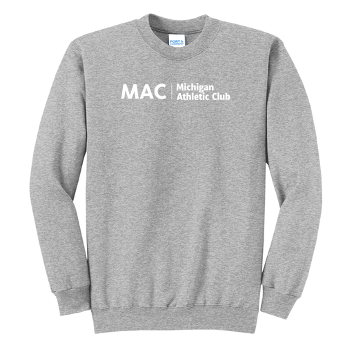 Port and Company Classic Crewneck Sweatshirt -- Athletic Heather