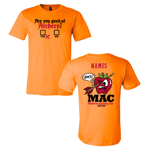 Bella Canvas Unisex Jersey T-Shirt -- Orange