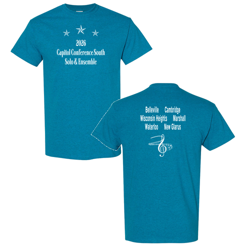 Gildan Cotton T-Shirt Adult-- Antique Sapphire