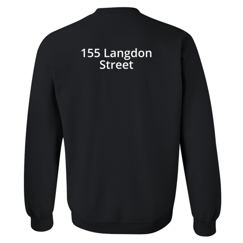 Gildan Heavy Blend Crew Neck Sweatshirt -- Black