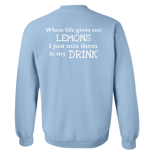 Gildan Heavy Blend Crew Neck Sweatshirt -- Light Blue