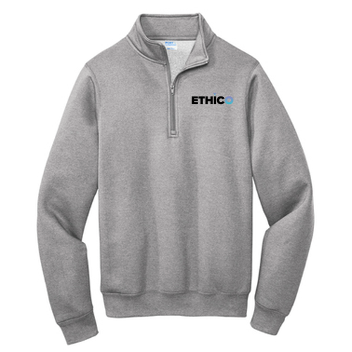 Core Fleece Athletic Heather Quarter-ZipSweatshirt