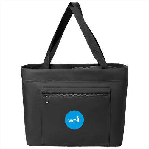 Port Authority Matte Carryall Tote -- Deep Black