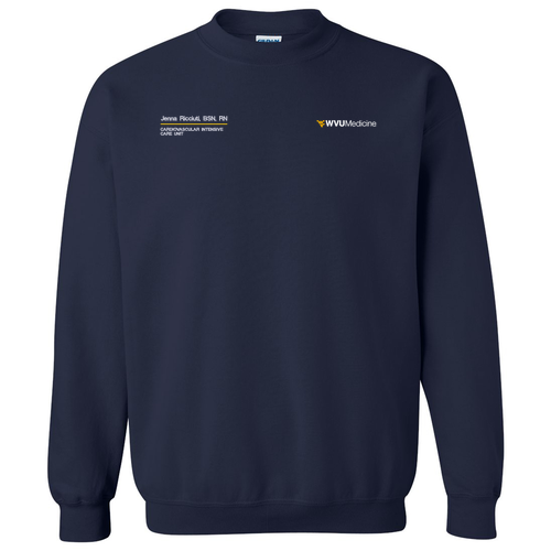 Gildan Heavy Blend Crewneck Sweatshirt -- Navy