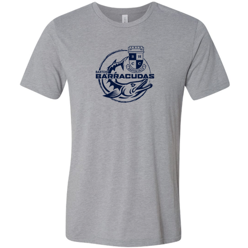 Bella Canvas Soft Fitted Triblend Short Sleeve T-Shirt -- Athletic Grey Triblend