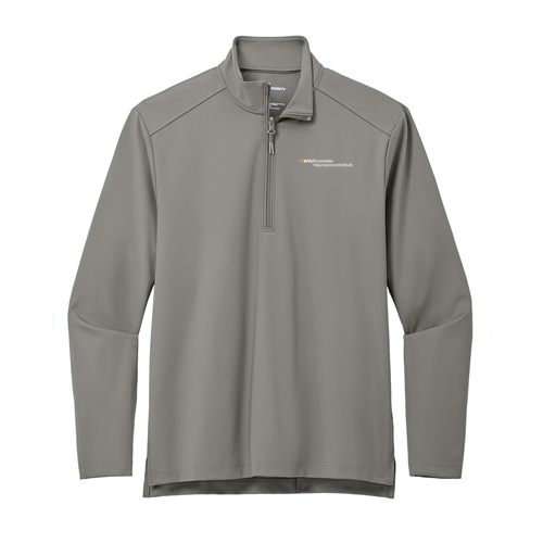 Port Authority C-FREE Double Knit 1/4-Zip -- Smoke Grey