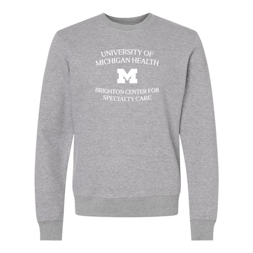 J. America Soft BTB Fleece Crewneck Sweatshirt -- Oxford