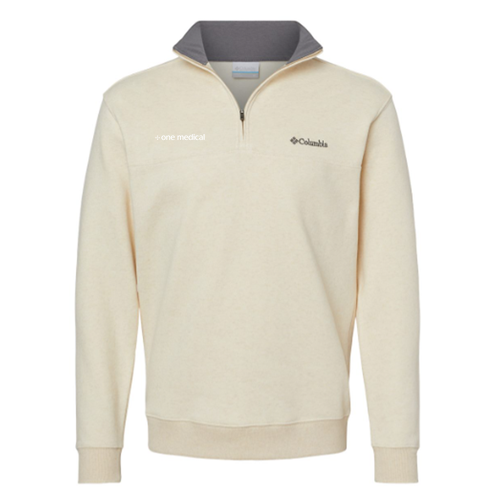 Columbia Hart Mountain Half-Zip Sweatshirt -- Oatmeal Heather