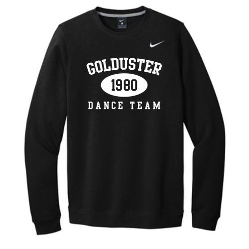 Nike Club Fleece Crew -- Black 1980