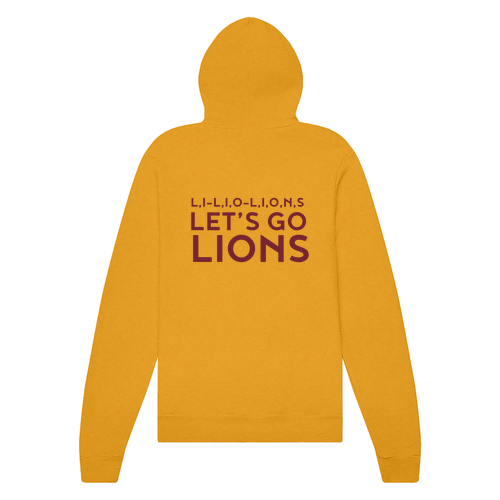 BELLA + CANVAS Sponge Fleece Hoodie -- Heather Mustard