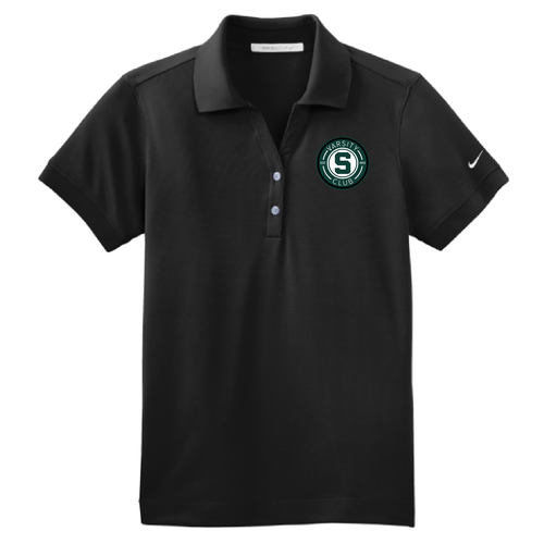 Nike Golf Ladies Dri-Fit Classic Polo -- Black