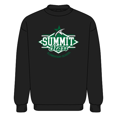 Summit Crewneck Black Adult -- Black