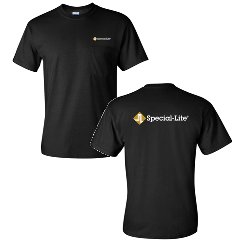 Gildan Ultra Cotton T-Shirt with Pocket -- Black