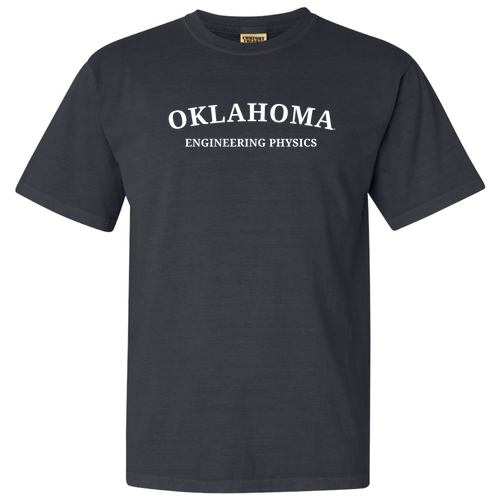 PhysicsComfort Colors Ringspun Garment Dyed T Shirt -- Graphite