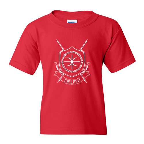 Delphi YOUTH SIZE T-Shirt -- Red