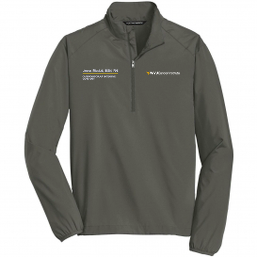 Port Authority Zephyr 1/2-Zip Pullover -- Grey Steel