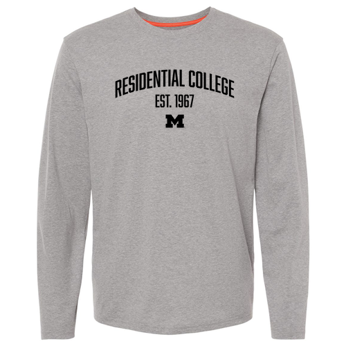 Kastlfel Unisex RecycledSoft Long Sleeve T-Shirt -- Steel