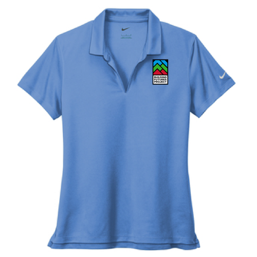 [HIDE] Nike Ladies Dri-Fit Micro Pique 2.0 Polo -- Valor Blue