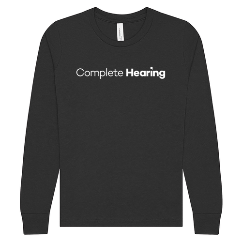 Youth Long-Sleeve T-Shirt -- Dark Grey Heather