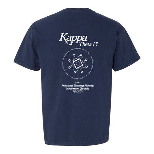 Comfort Colors Short Sleeve Pocket Tee -- True Navy