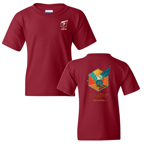 Gildan Heavy Cotton Basic Youth T-Shirt -- Garnet