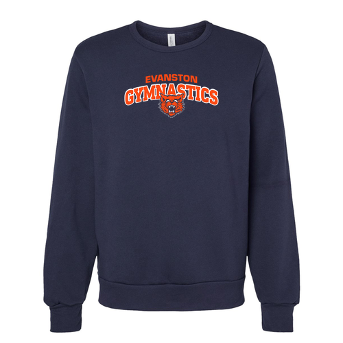 Bella+Canvas Sponge Fleece Classic Crewneck Sweatshirt -- Navy