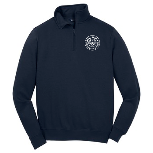Sport Tek Quarter Zip Sweatshirt -- Resiliency Office