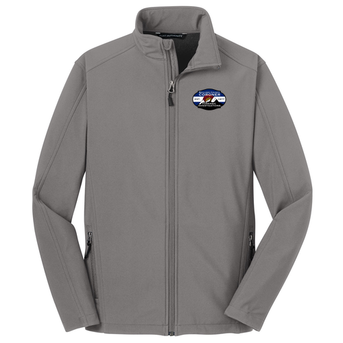 Port Authority Core Soft Shell Jacket -- Deep Smoke