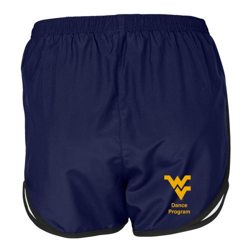 Sport-Tek Ladies Cadence Short -- True Navy / White / Black