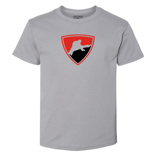 Youth DryBlend 50/50 T-Shirt -- Gravel