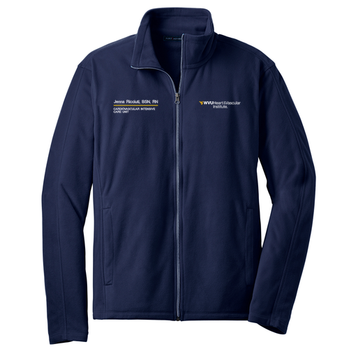 Port Authority Microfleece Jacket -- True Navy