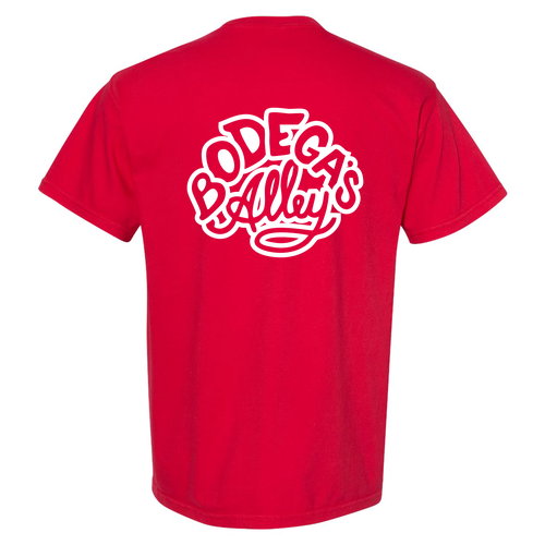 Bodega's Heavyweight Tee -- Red