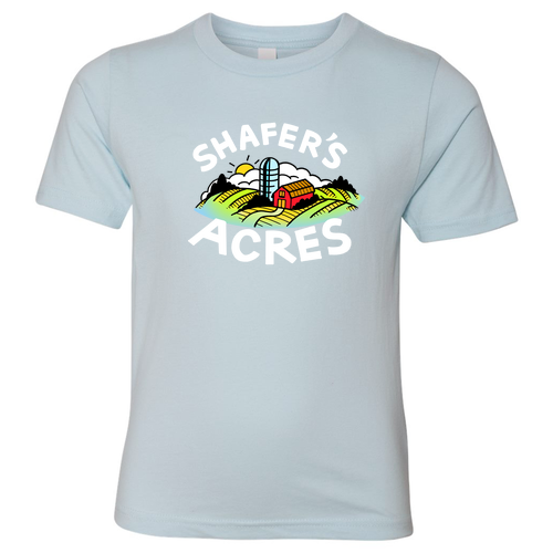 Next Level Apparel Boys Short Sleeve Crew Tee -- Light Blue