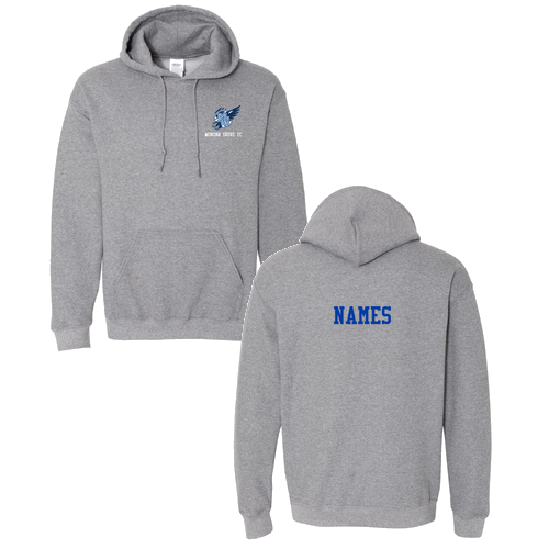 Gildan Heavy Blend Hooded Sweatshirt -- Graphite Heather