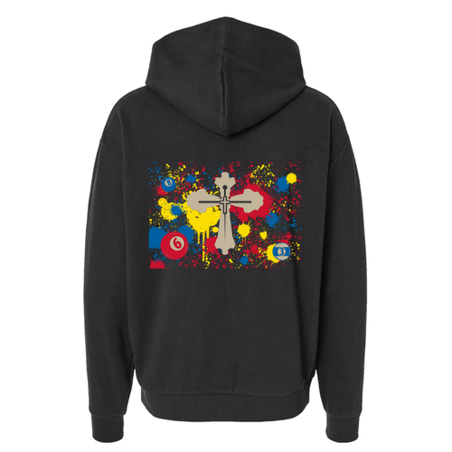 Independent Trading Co. Avenue Pullover Hooded Sweatshirt -- Black