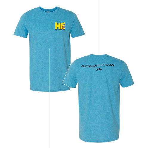 Gildan SoftStyle Fitted T-Shirt Heather Sapphire