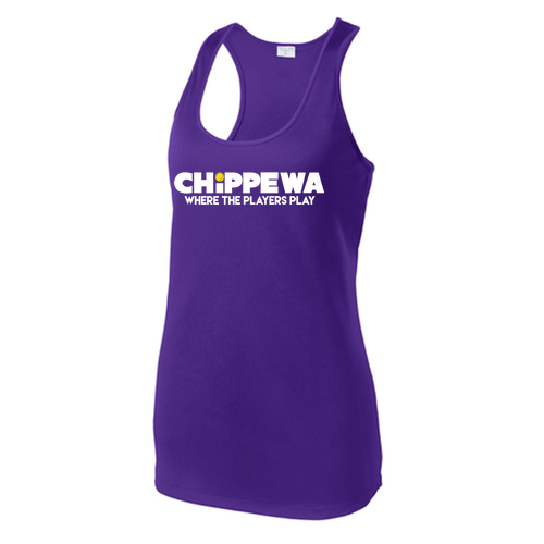 LADIES Sport-Tek PosiCharge Competitor Racerback Tank -- Purple