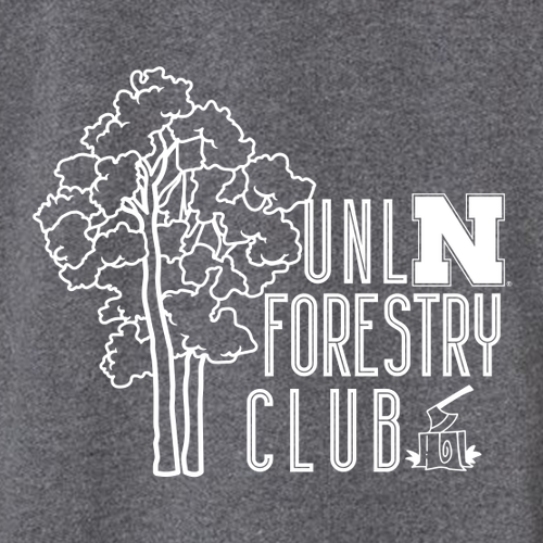 Forestry Club Hoodie-- Charcoal Heather