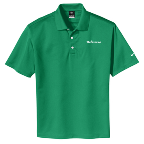 Men's Green Nike Golf Tech Basic Dri Fit Polo