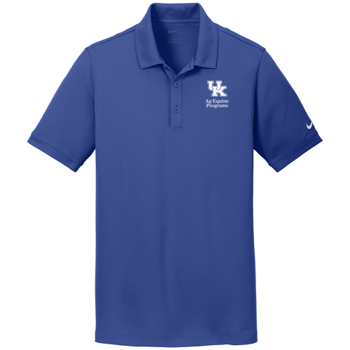 Nike Golf Dri FIt Solid Icon Pique modern Fit Polo -- Deep Royal Blue