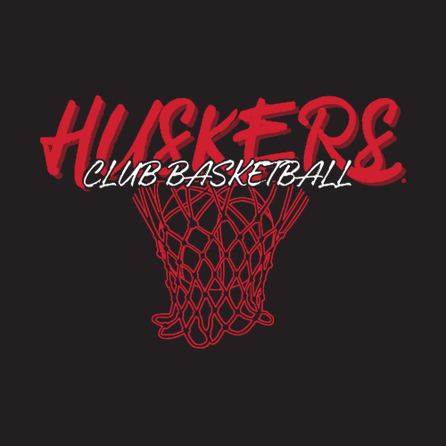 Huskers Club Basketball Performance Tee
