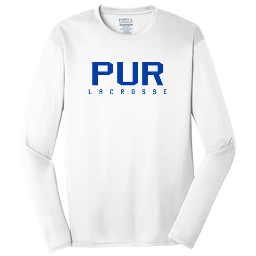 Long Sleeve Performance Tee -- White